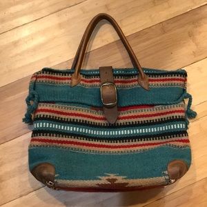 McFadin two bar west blanket bag